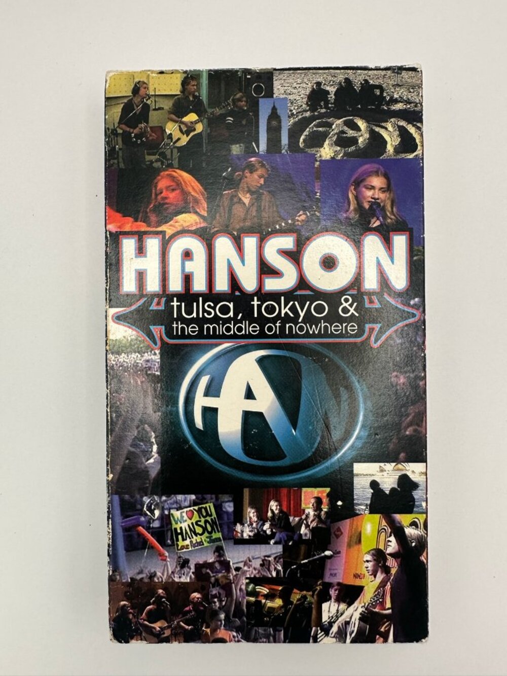 Hanson Tulsa Tokyo Middle Of Nowhere VHS 1997 Music Documentary